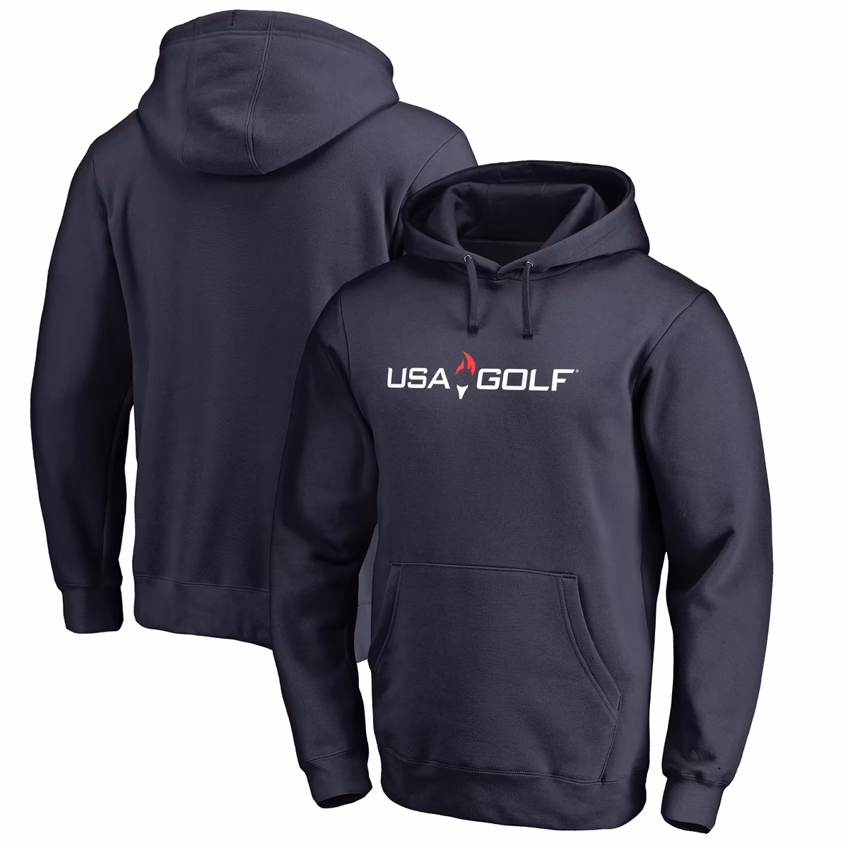 Men's Navy USA Golf Primary Logo Pullover Hoodie 2 Men's Navy USA Golf Primary Logo Pullover Hoodie