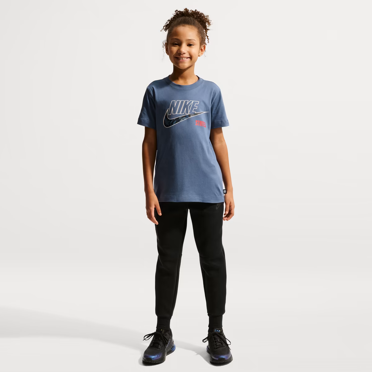 Youth Nike Blue USMNT Futura T-Shirt 7 Youth Nike Blue USMNT Futura T-Shirt