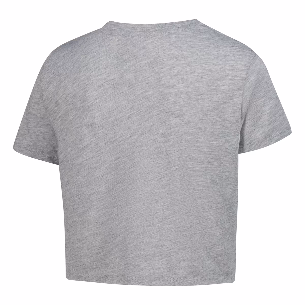 Women's Heather Gray Team USA Country Flags Loose Cropped T-Shirt 3 Women's Heather Gray Team USA Country Flags Loose Cropped T-Shirt