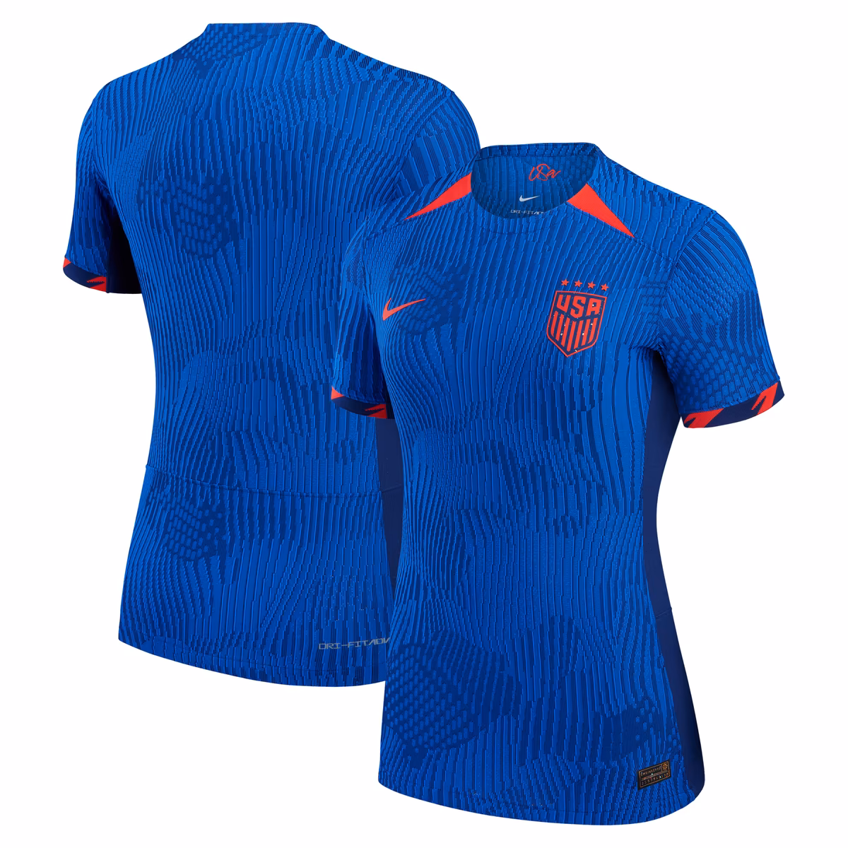 Women's Nike Royal USWNT 2023 Away Authentic Jersey 6 Women's Nike Royal USWNT 2023 Away Authentic Jersey
