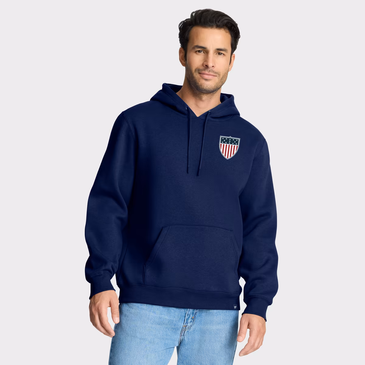 Men's Navy Team USA Shield Hoodie