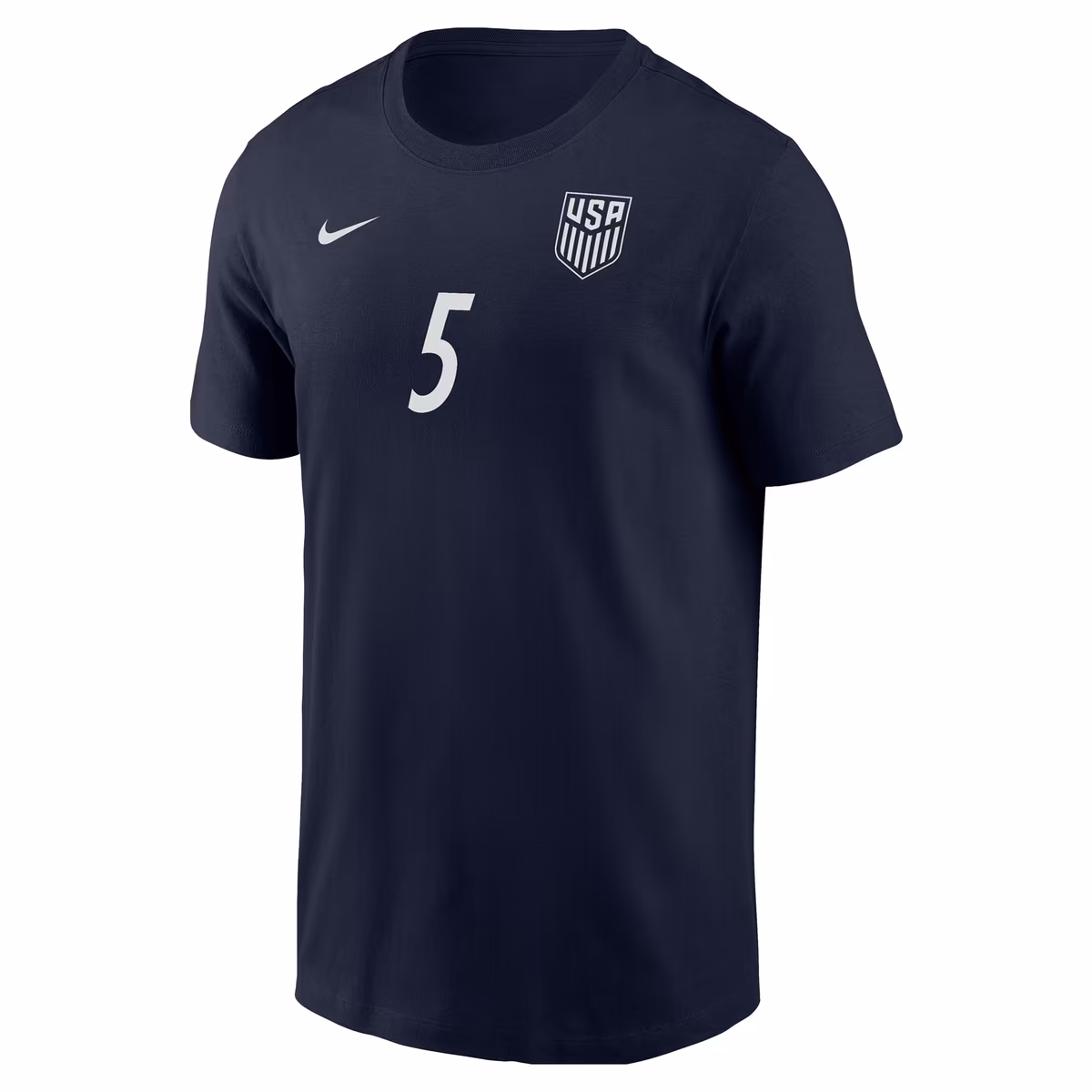 Men's Nike Antonee Robinson Navy USMNT Away Name & Number T-Shirt 2 Men's Nike Antonee Robinson Navy USMNT Away Name & Number T-Shirt