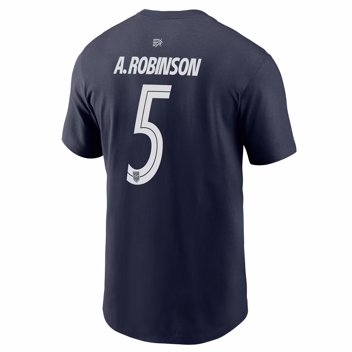 Men's Nike Antonee Robinson Navy USMNT Away Name & Number T-Shirt 3 Men's Nike Antonee Robinson Navy USMNT Away Name & Number T-Shirt