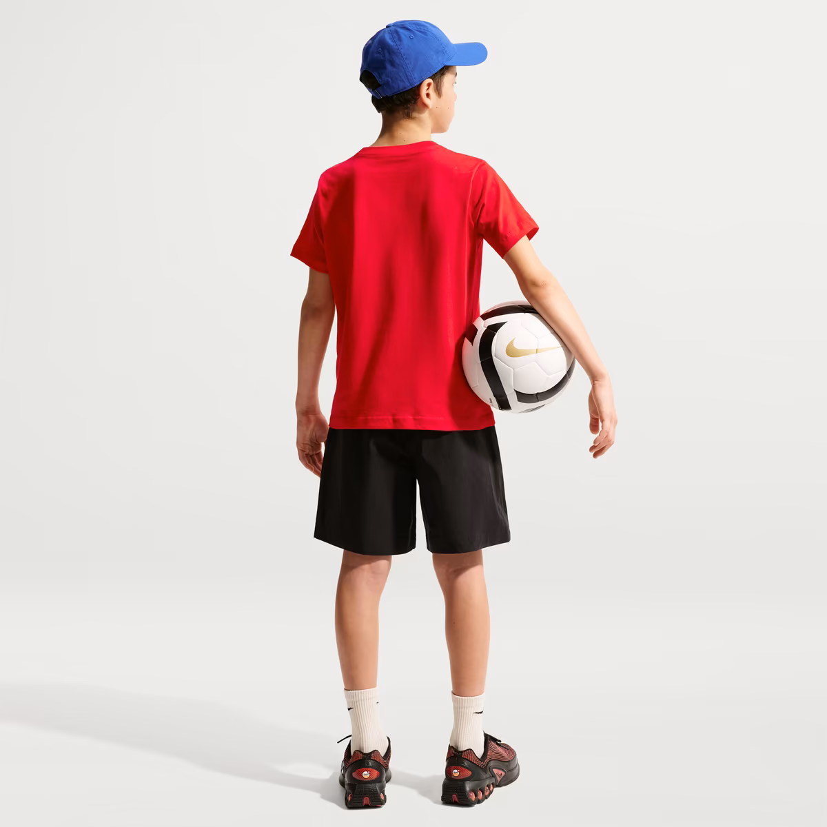 Youth Nike Red USMNT Crest T-Shirt
