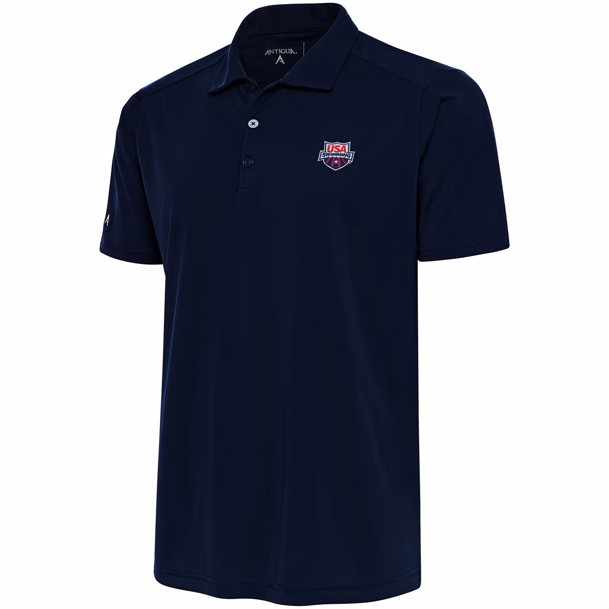 Men's Antigua  Navy USA Swimming Big & Tall Tribute Polo