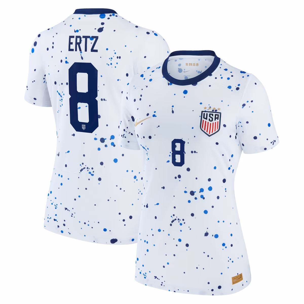 Women's Nike Julie Ertz White USWNT 2023 Home Replica Player Jersey