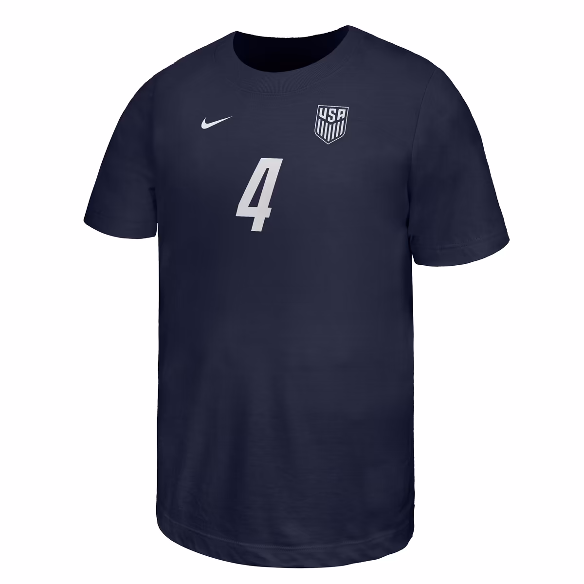 Youth Nike Tyler Adams Navy USMNT Away Name & Number T-Shirt 2 Youth Nike Tyler Adams Navy USMNT Away Name & Number T-Shirt