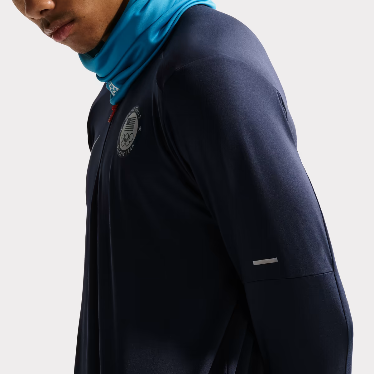 Men's Nike ACG Navy Team USA Element Dri-FIT Half-Zip Pullover 6 Men's Nike ACG Navy Team USA Element Dri-FIT Half-Zip Pullover