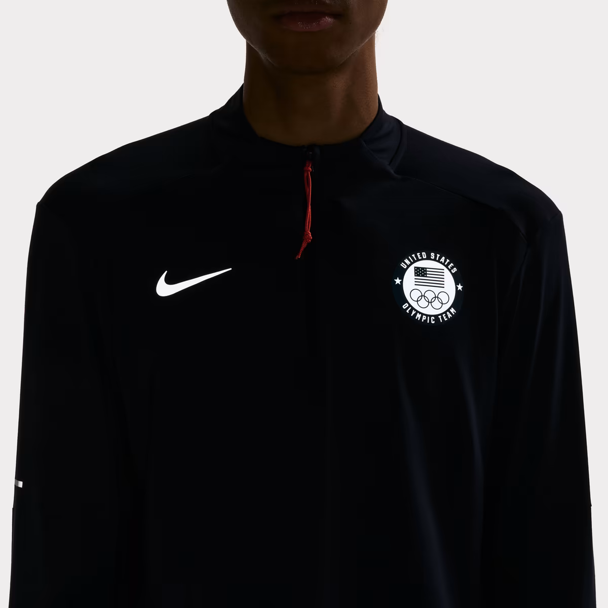 Men's Nike ACG Navy Team USA Element Dri-FIT Half-Zip Pullover 7 Men's Nike ACG Navy Team USA Element Dri-FIT Half-Zip Pullover