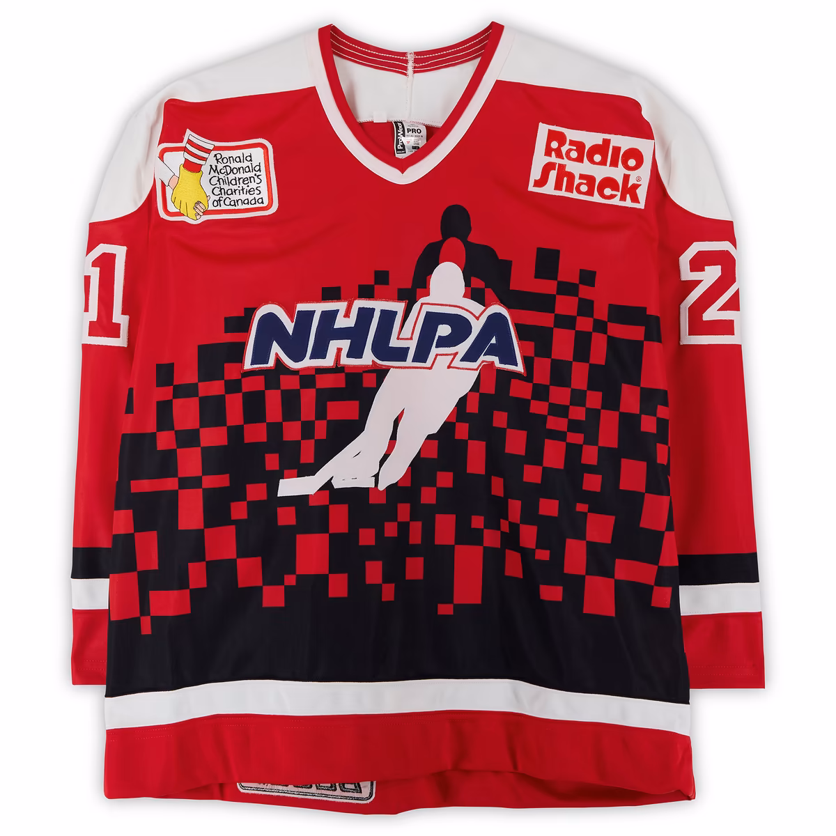 Tony Granato Team USA Game-Used #21 Red Jersey from the 1994 NHL 4-on-4 Challenge 3 Tony Granato Team USA Game-Used #21 Red Jersey from the 1994 NHL 4-on-4 Challenge