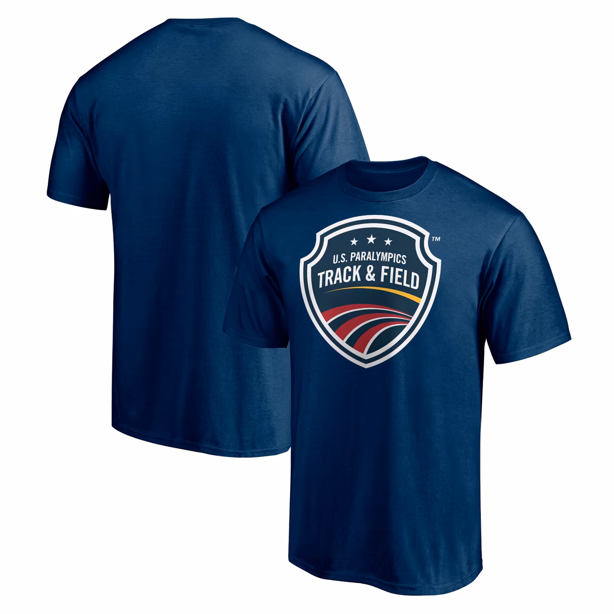 Men's Navy USA Track & Field U.S. Paralympics Core Primary Logo T-Shirt 1 Men's Navy USA Track & Field U.S. Paralympics Core Primary Logo T-Shirt