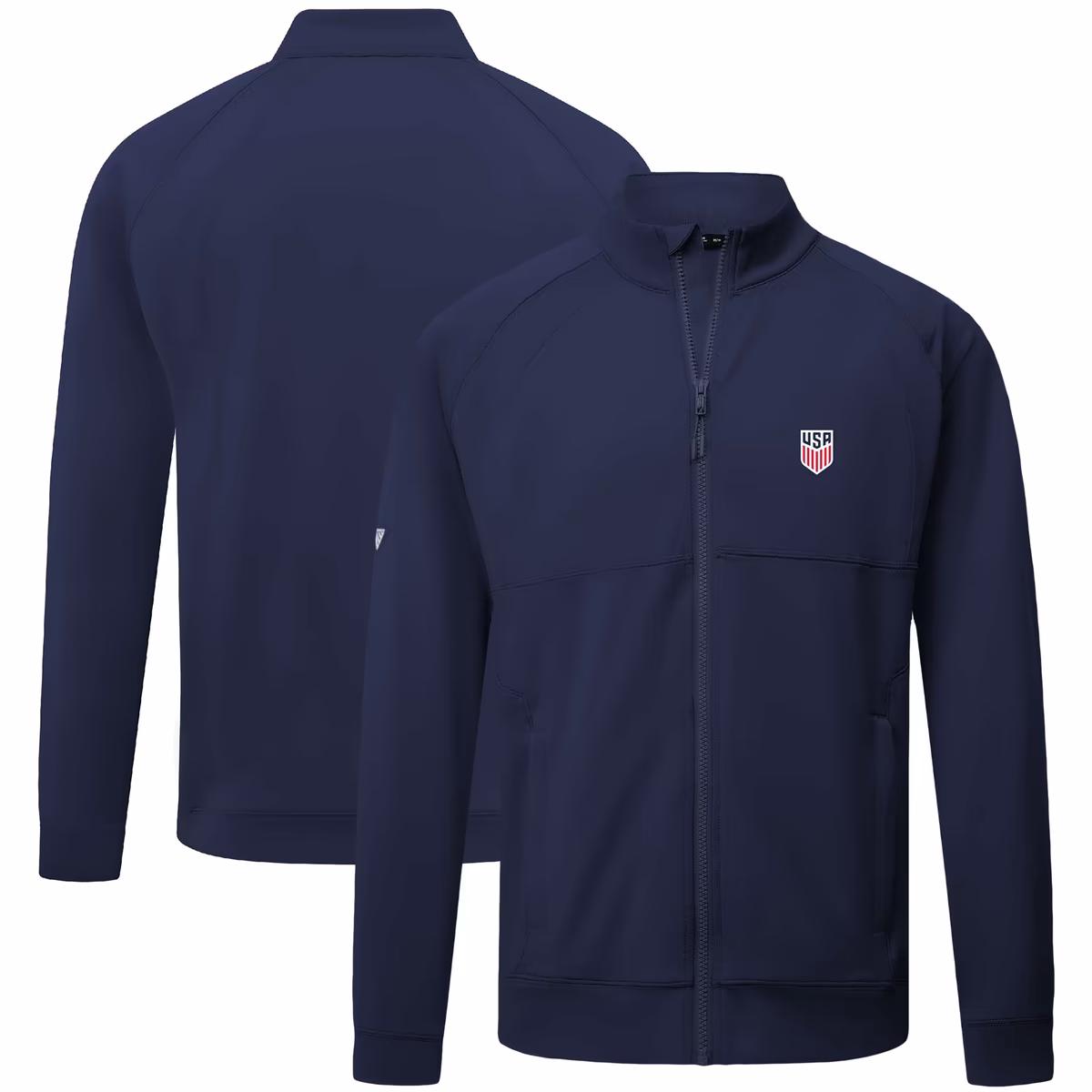 Men's Levelwear Navy USMNT Form Full-Zip Jacket 3 Men's Levelwear Navy USMNT Form Full-Zip Jacket