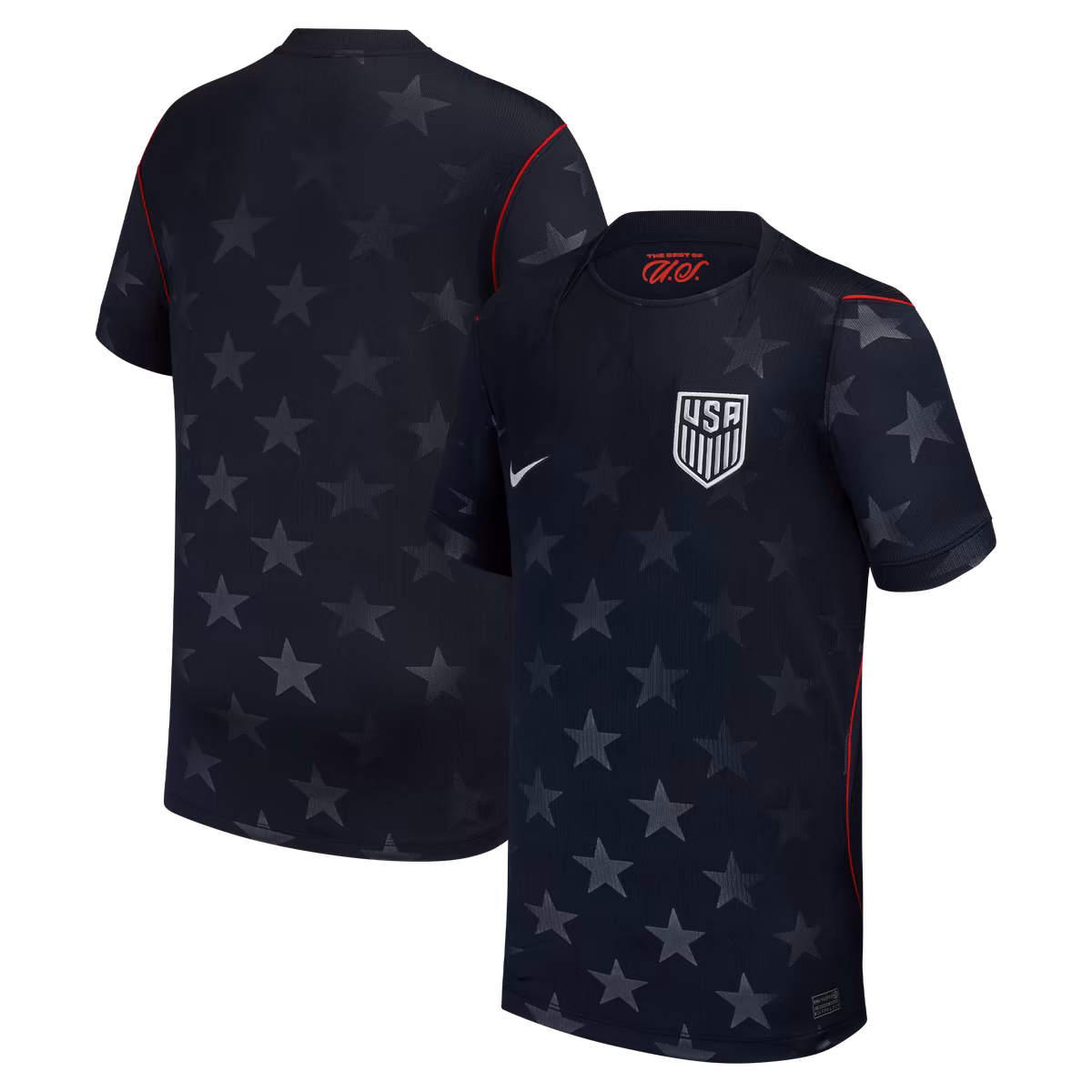 Youth Nike Blue USMNT 2026 Away Stadium Replica Jersey 1 Youth Nike Blue USMNT 2026 Away Stadium Replica Jersey