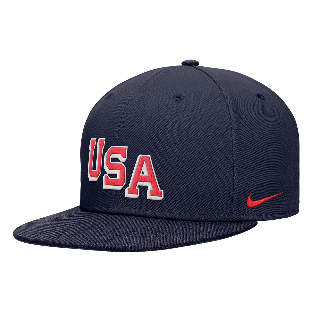 Youth Nike Navy US Hockey Pro Dri-FIT Snapback Hat