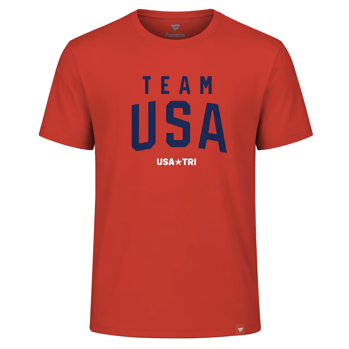 Men's Red Team USA Summer Games Triathlon T-Shirt