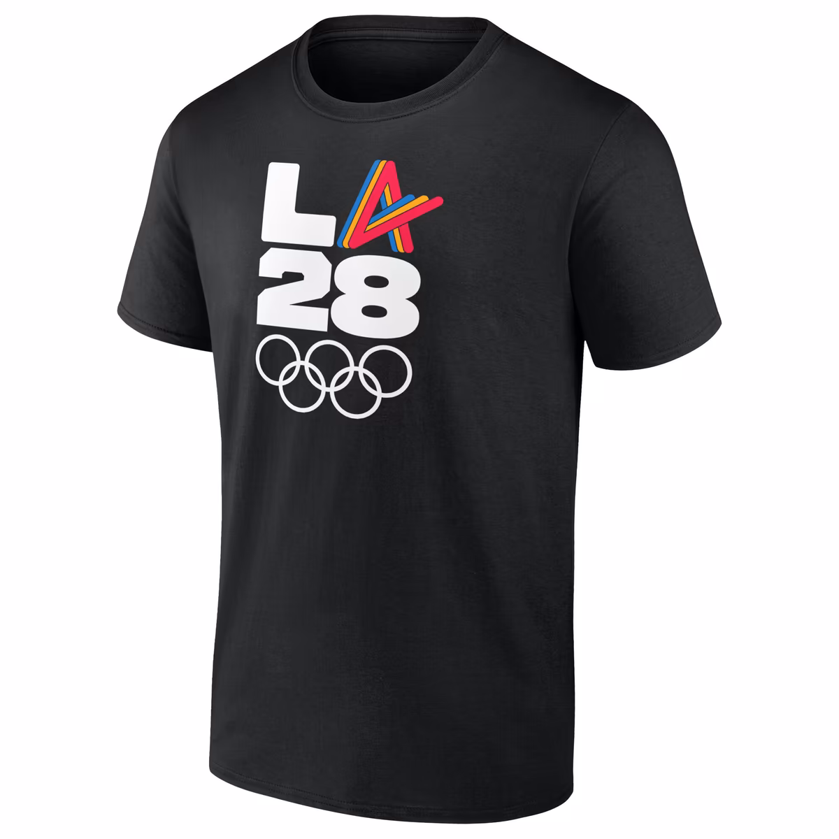 Men's Black LA 2028 Summer Olympics Athlete Spirit T-Shirt 2 Men's Black LA 2028 Summer Olympics Athlete Spirit T-Shirt