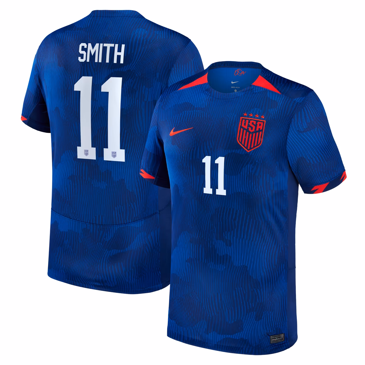 Men's Nike Sophia Smith Royal USWNT 2023 Away Replica Jersey