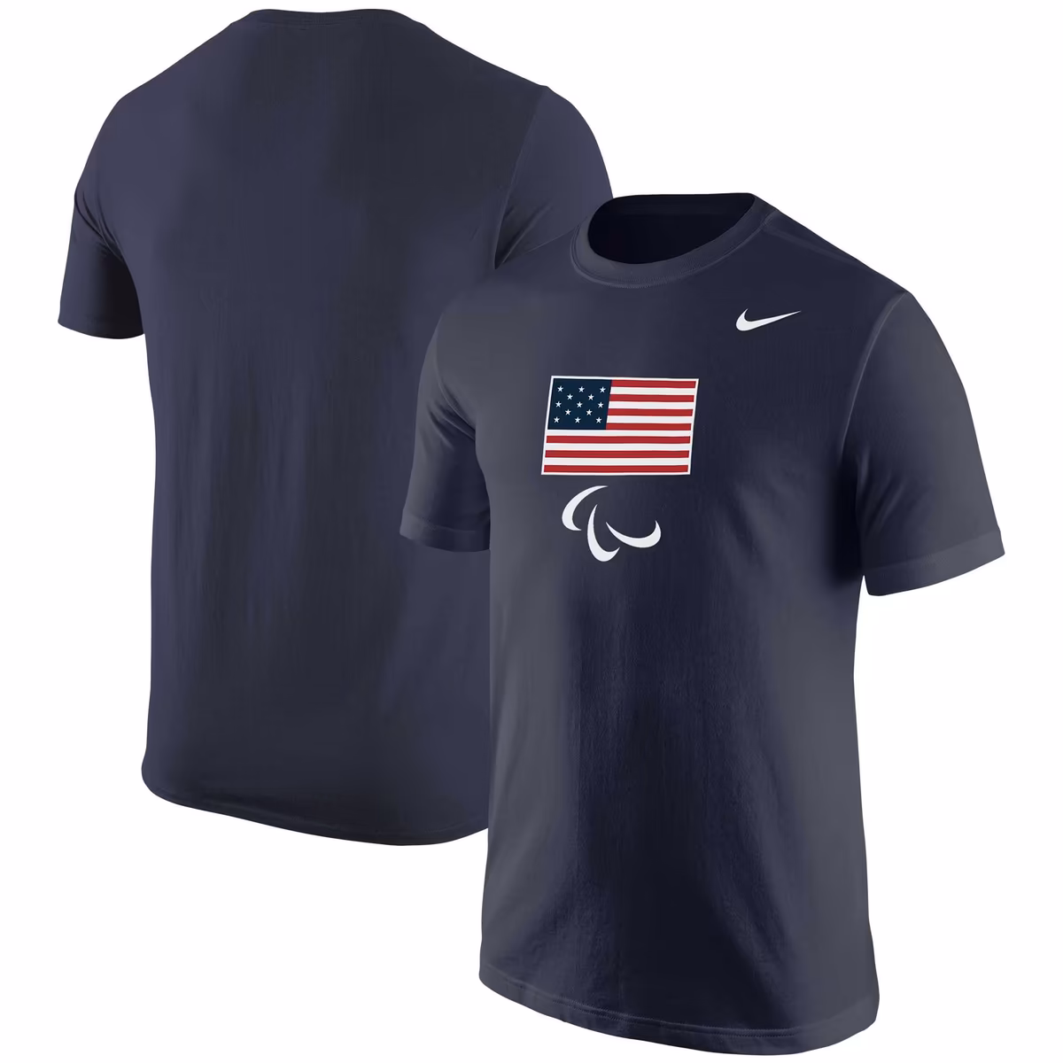 Men's Nike Navy Team USA Paralympic Core T-Shirt