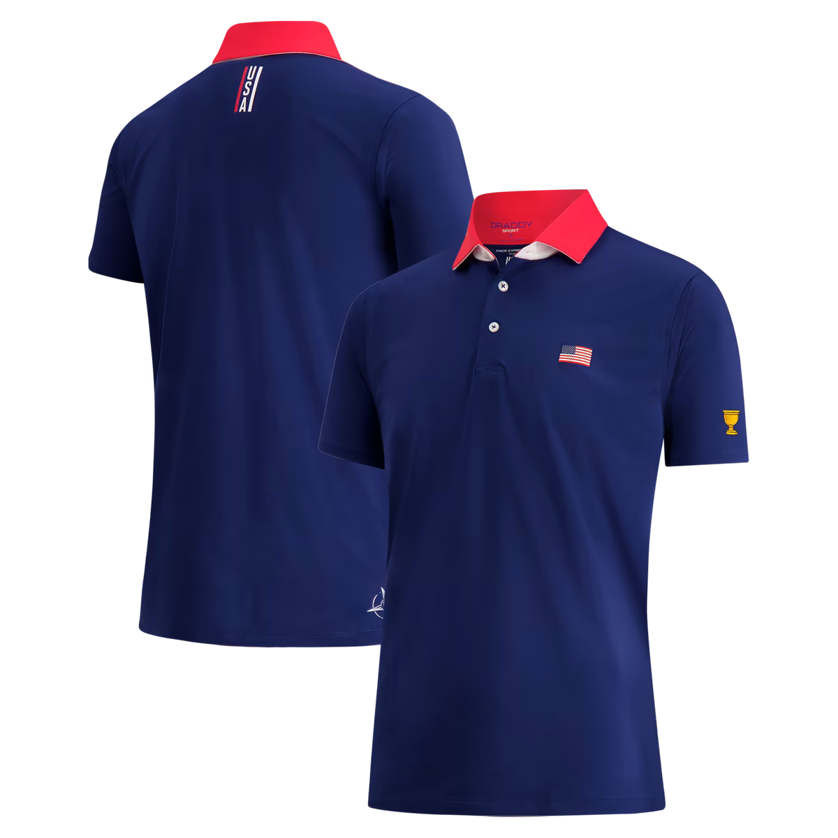 Men's B. Draddy Navy Team USA 2026 Presidents Cup CB Polo