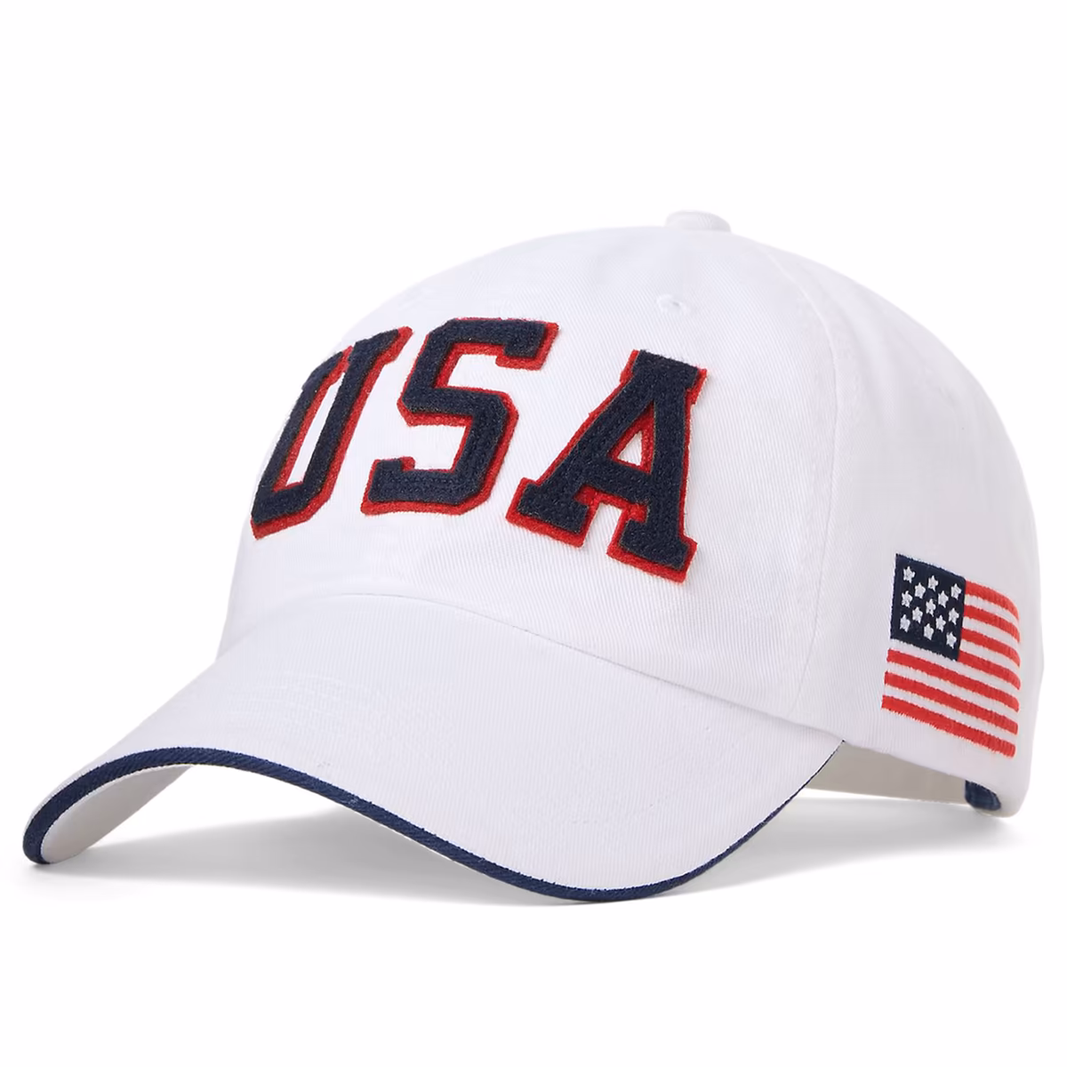 Men's Polo Ralph Lauren White Team USA 2024 Summer Olympics Classic Sports Adjustable Hat