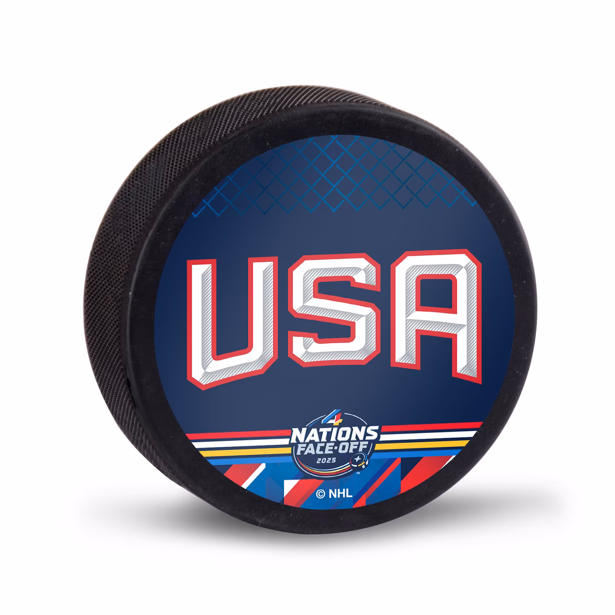 WinCraft USA 2025 4 Nations Face-Off Hockey Puck 5 WinCraft USA 2025 4 Nations Face-Off Hockey Puck