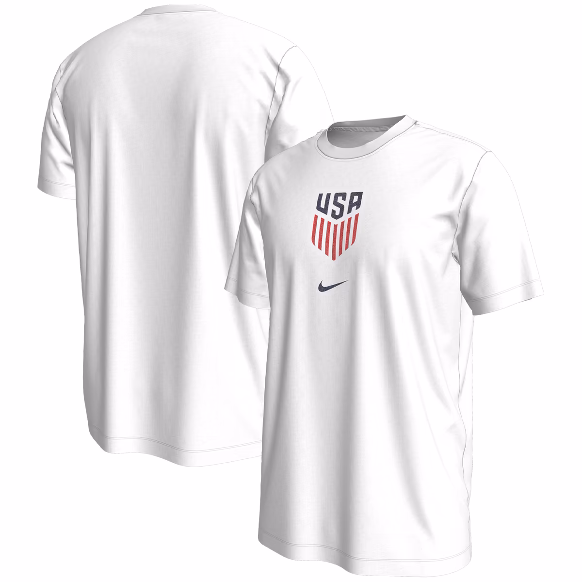 Men's Nike White USMNT Crest T-Shirt 7 Men's Nike White USMNT Crest T-Shirt