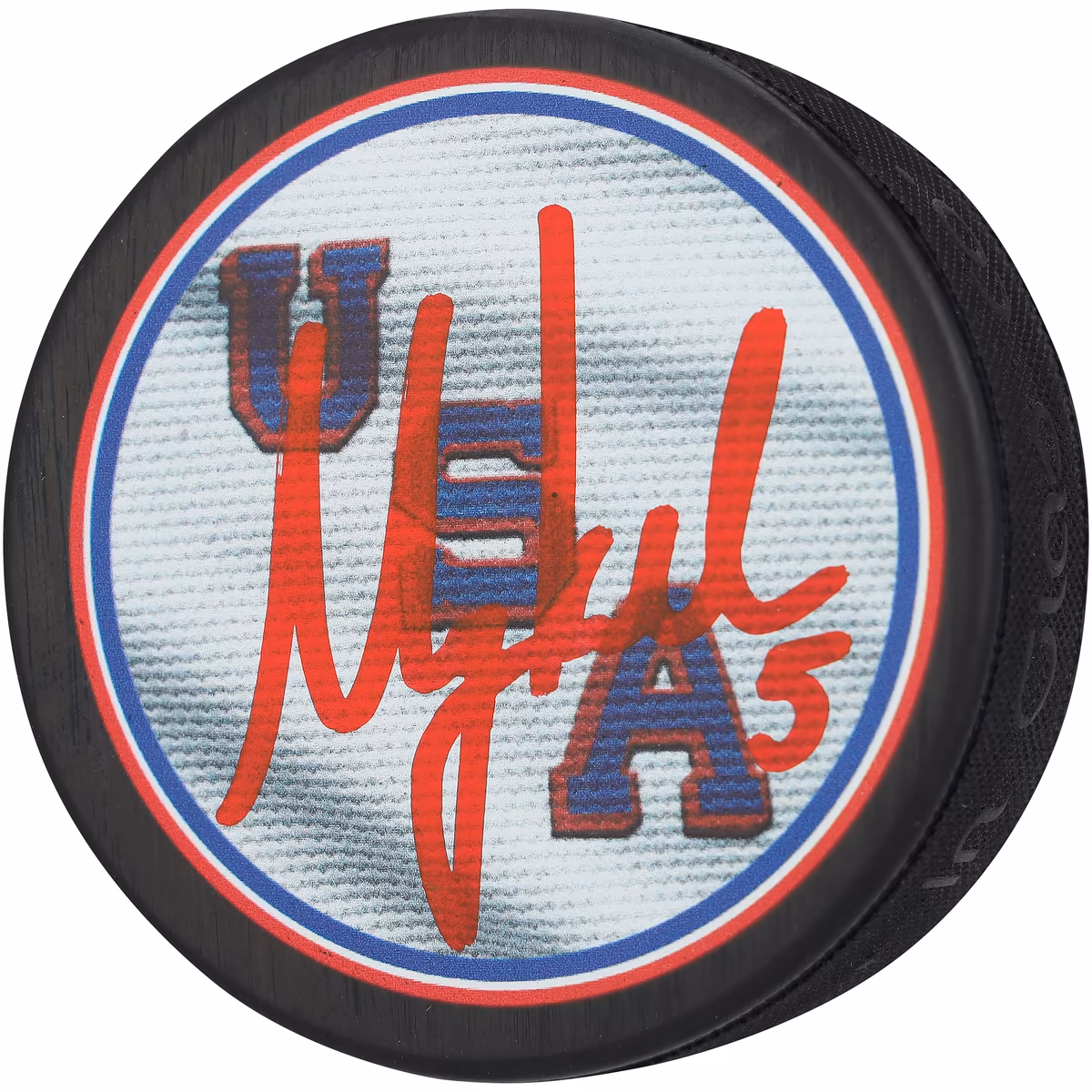 Megan Keller Team USA Autographed 2026 Winter Olympics Hockey Puck 4 Megan Keller Team USA Autographed 2026 Winter Olympics Hockey Puck