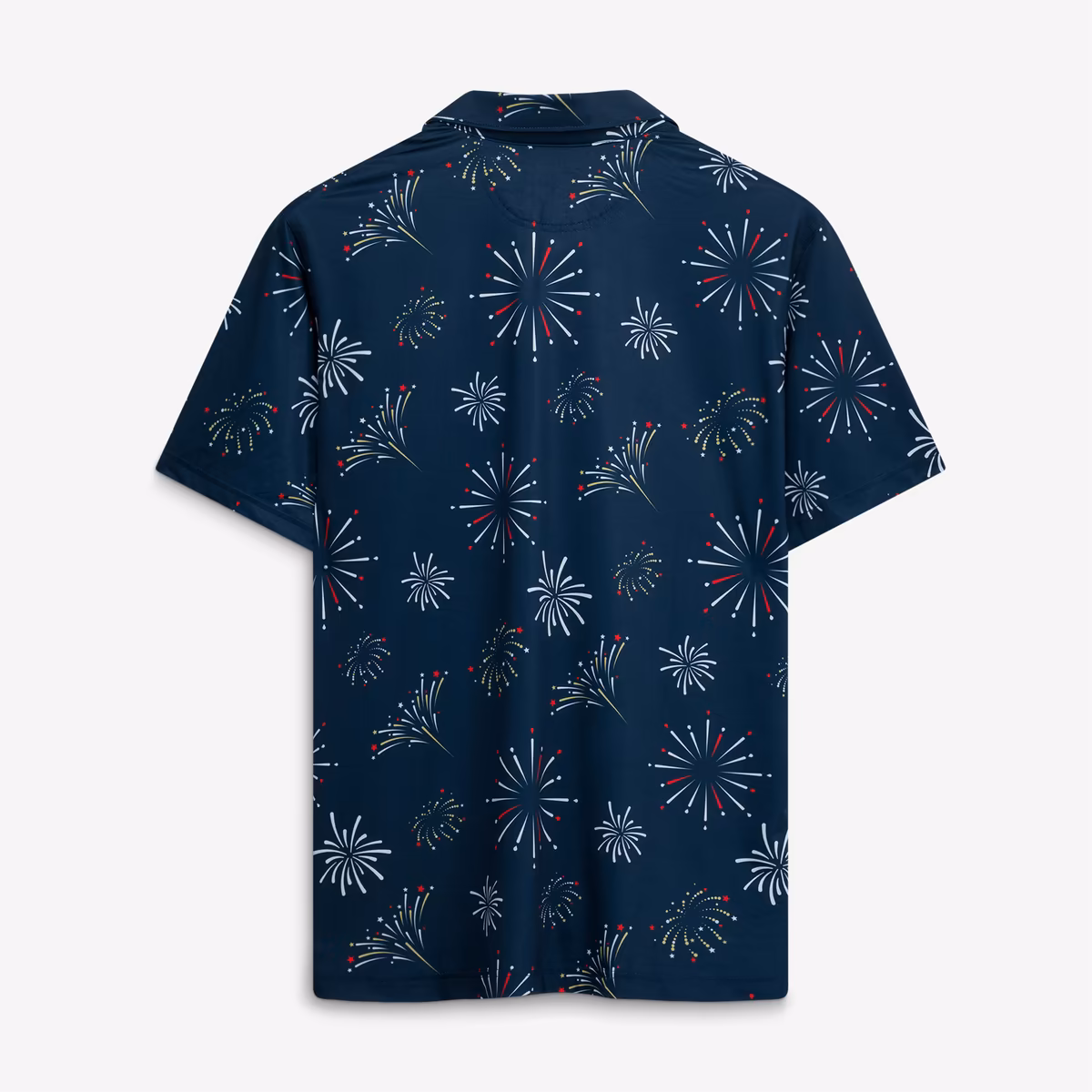 Men's Chubbies Navy Team USA The Rockets Rad Glare Performance Polo 2 Men's Chubbies Navy Team USA The Rockets Rad Glare Performance Polo