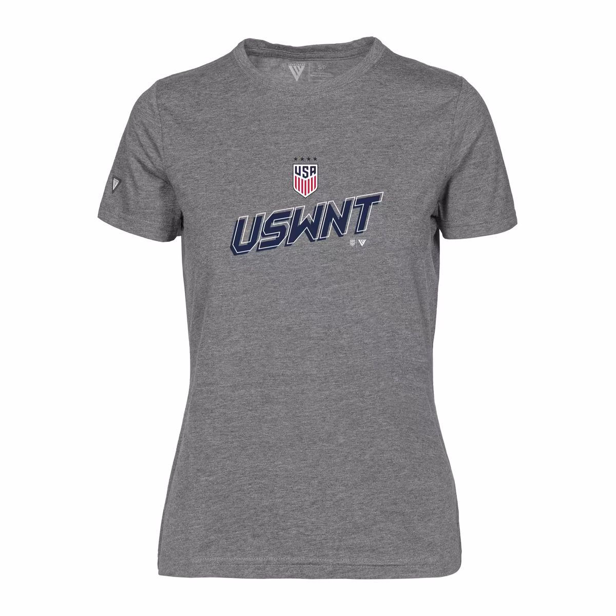 Women's Levelwear Gray USWNT Maddox Elevate T-Shirt 7 Women's Levelwear Gray USWNT Maddox Elevate T-Shirt