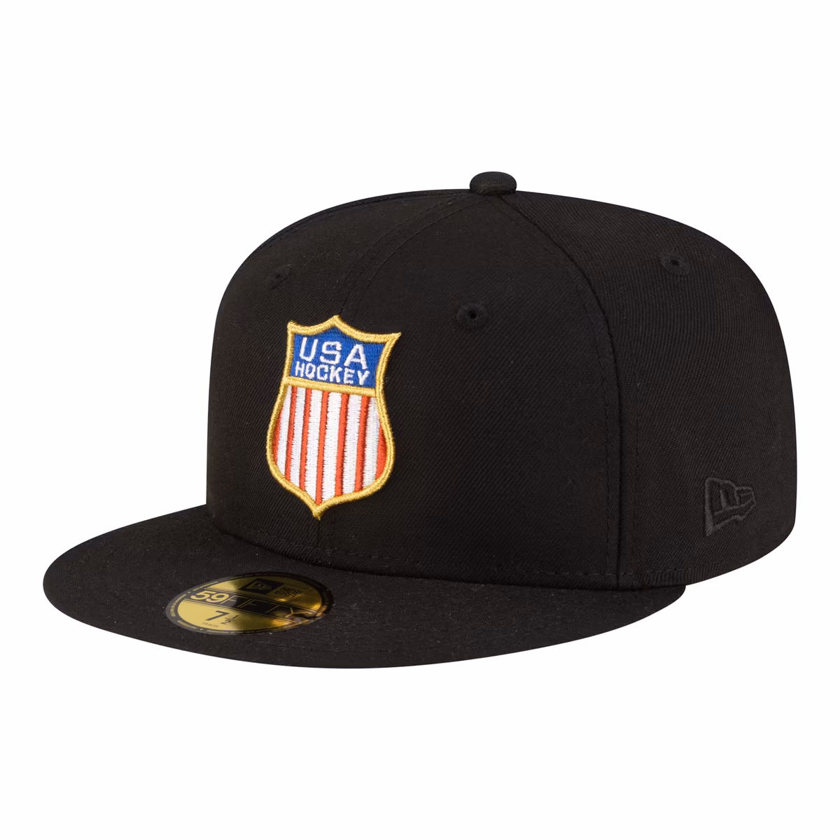Men's New Era  Black US Hockey 59FIFTY Fitted Hat