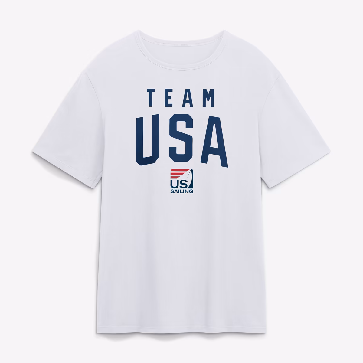 Men's White Team USA Summer Games Sailing T-Shirt