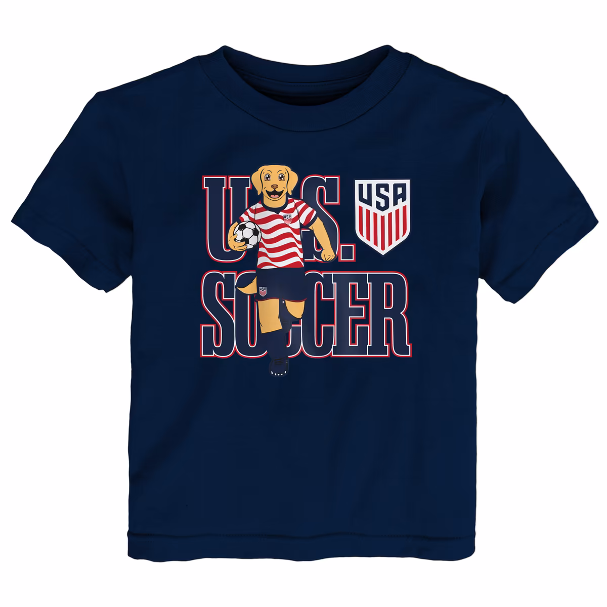 Toddler Outerstuff Navy USMNT Free Kick Mascot T-Shirt 9 Toddler Outerstuff Navy USMNT Free Kick Mascot T-Shirt