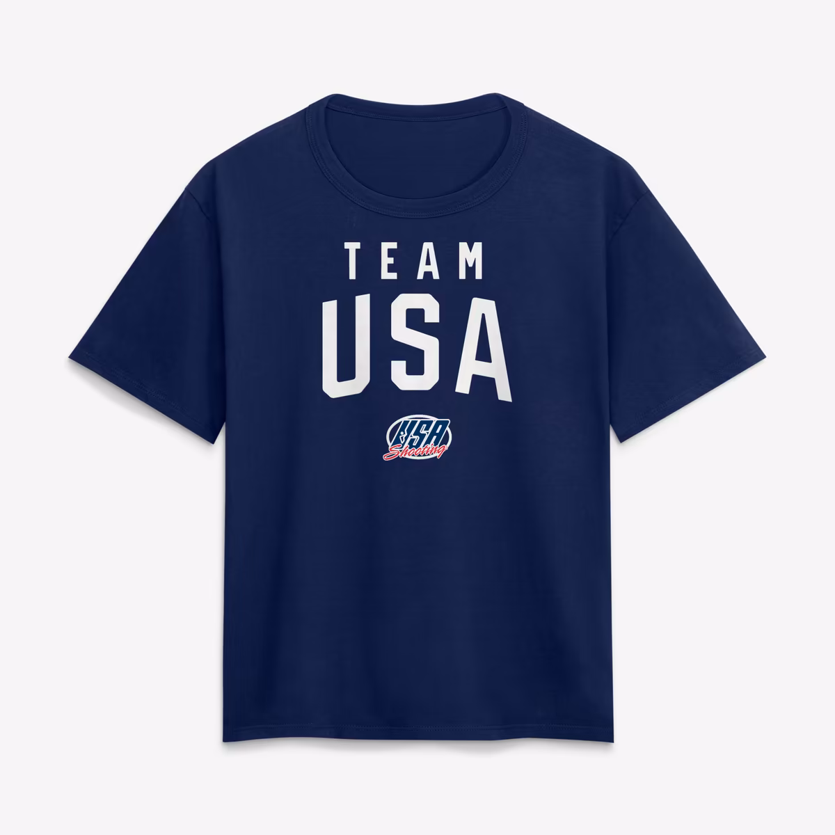Women's Navy Team USA Summer Games Shooting T-Shirt 2 Women's Navy Team USA Summer Games Shooting T-Shirt