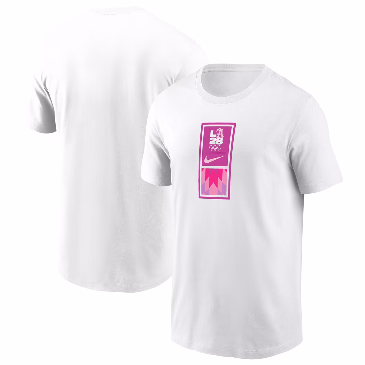 Men's Nike White LA28 Superbloom Dri-FIT T-Shirt 7 Men's Nike White LA28 Superbloom Dri-FIT T-Shirt