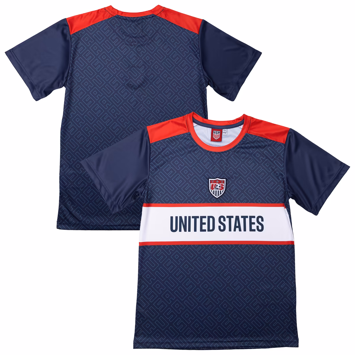 Youth Sport Design Sweden Navy USMNT 2026 FIFA World Cup Sublimated T-Shirt 6 Youth Sport Design Sweden Navy USMNT 2026 FIFA World Cup Sublimated T-Shirt