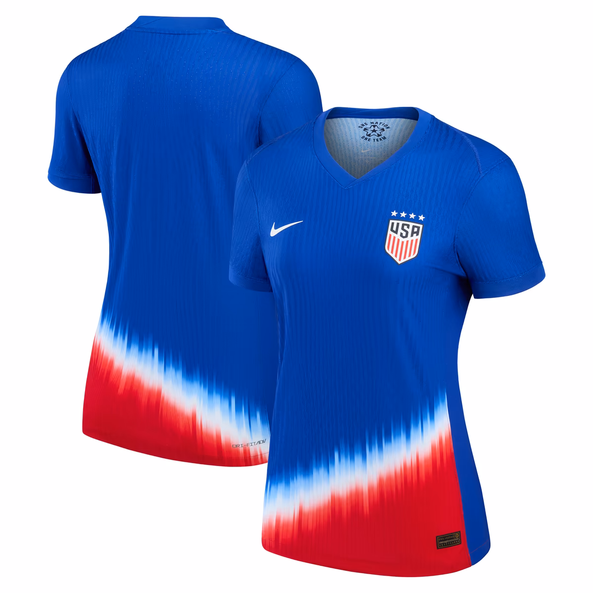 Women's Nike  Royal USWNT 2024 Away Match Authentic Jersey