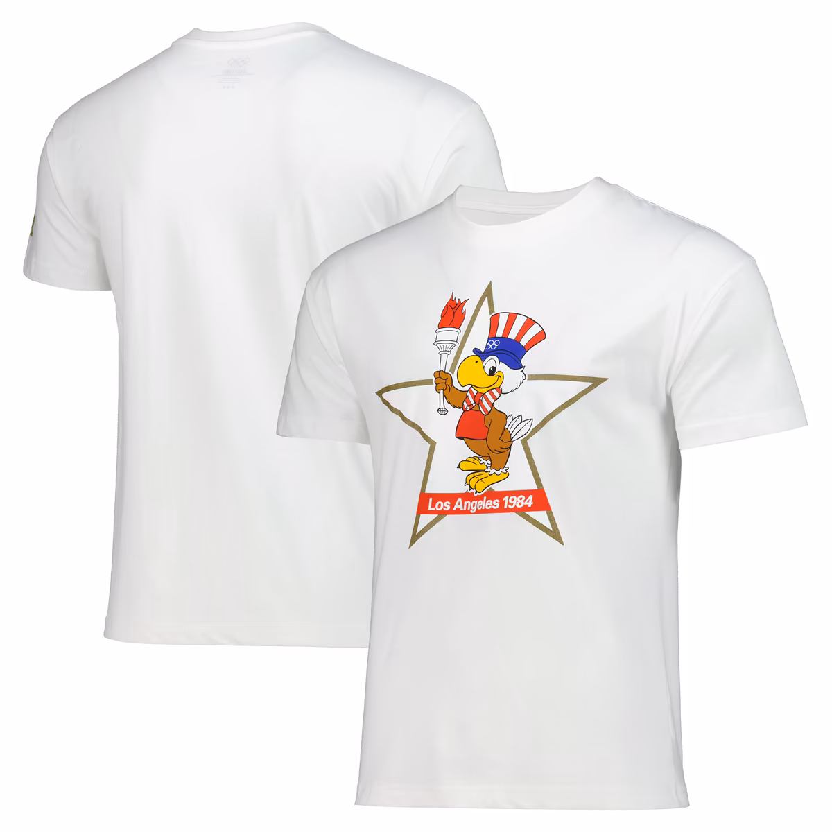 Unisex White The Heritage Collection Los Angeles 1984 Olympic Games Sam the Eagle Star T-Shirt 7 Unisex White The Heritage Collection Los Angeles 1984 Olympic Games Sam the Eagle Star T-Shirt