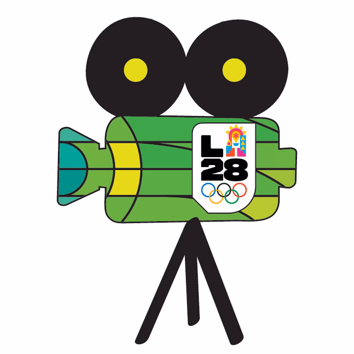 LA28 Superbloom Collection Film Camera Pin 5 LA28 Superbloom Collection Film Camera Pin