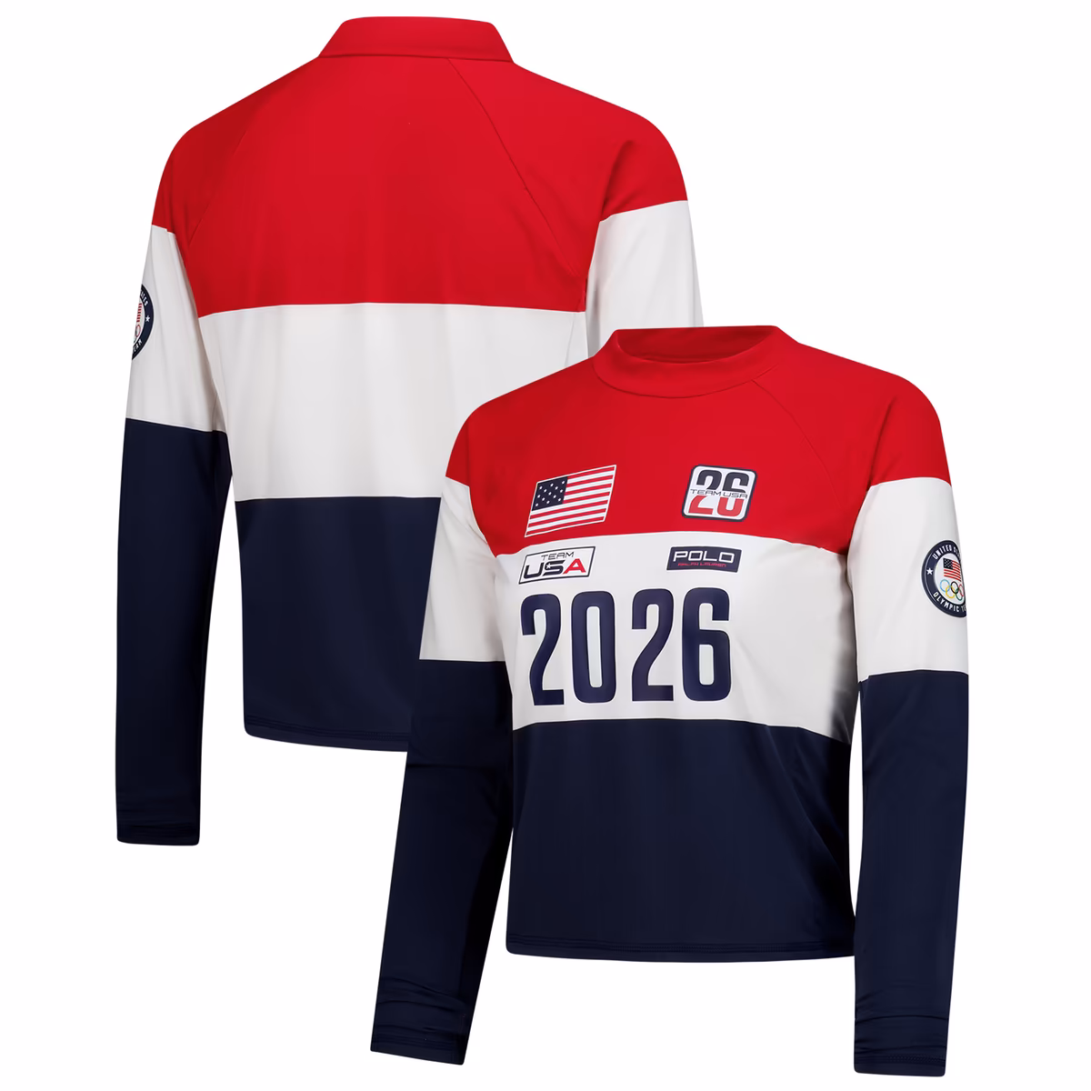 Women's Polo Ralph Lauren Team USA 2026 Winter Olympics Pullover 3 Women's Polo Ralph Lauren Team USA 2026 Winter Olympics Pullover