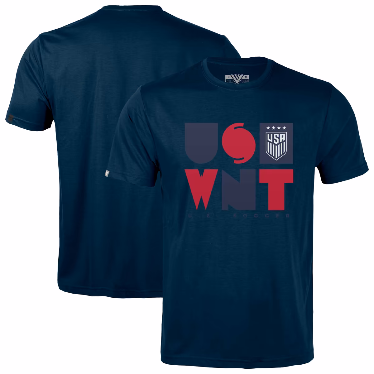 Men's Levelwear Navy USWNT Richmond Full On T-Shirt