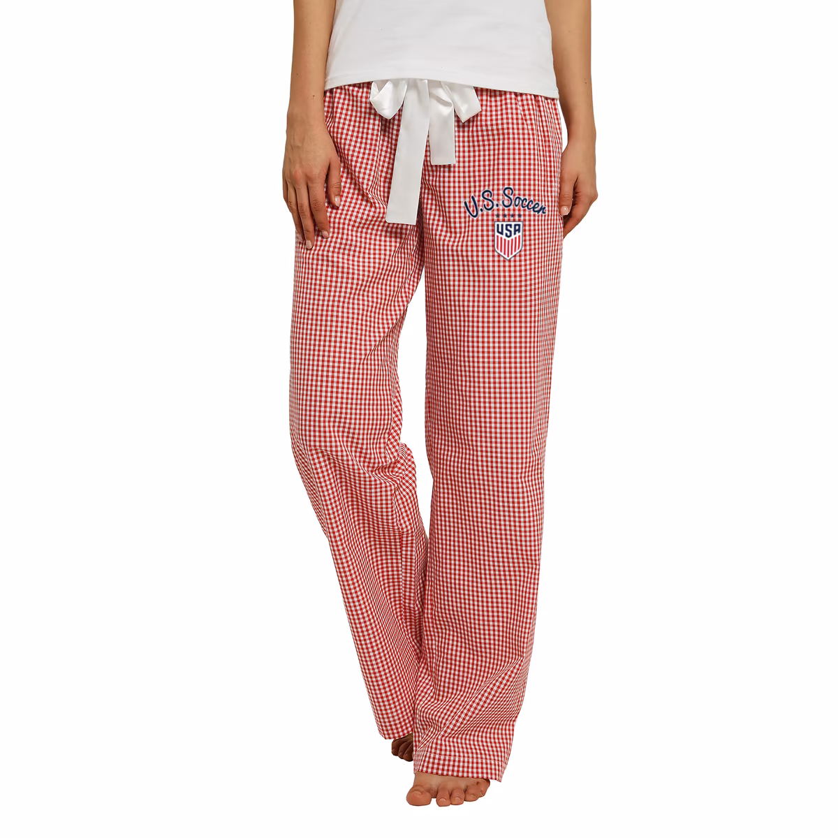 Women's Concepts Sport Red/White USWNT Tradition Woven Pants
