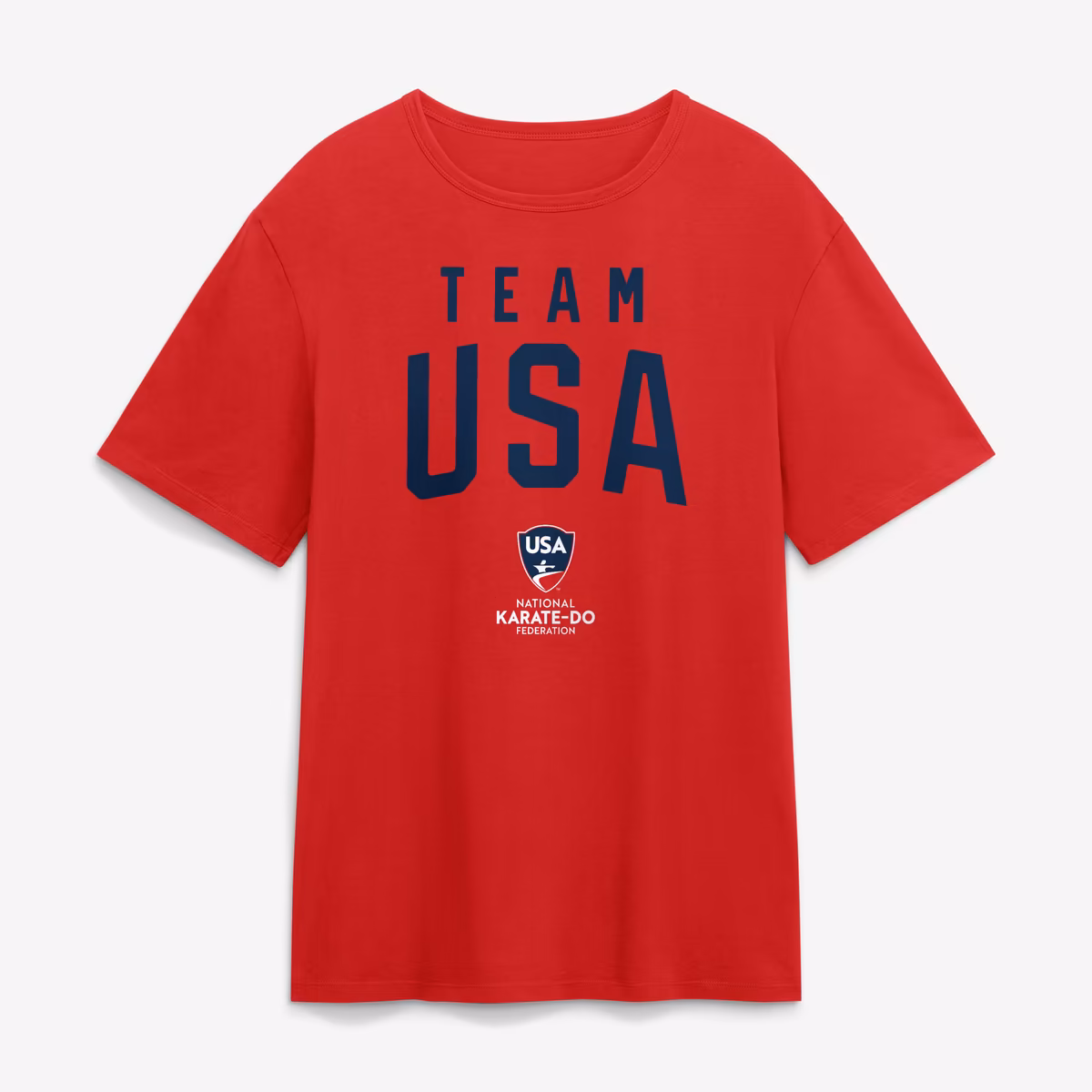 Men's Red Team USA Summer Games Karate T-Shirt