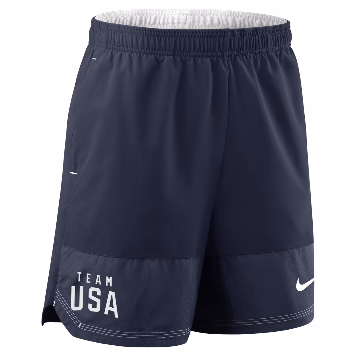 Men's Nike Navy Team USA Dri-FIT Woven Shorts 2 Men's Nike Navy Team USA Dri-FIT Woven Shorts