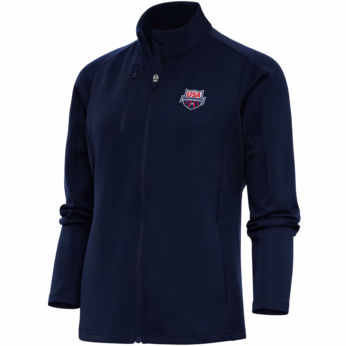 Women's Antigua  Navy USA Swimming Generation Full-Zip Jacket