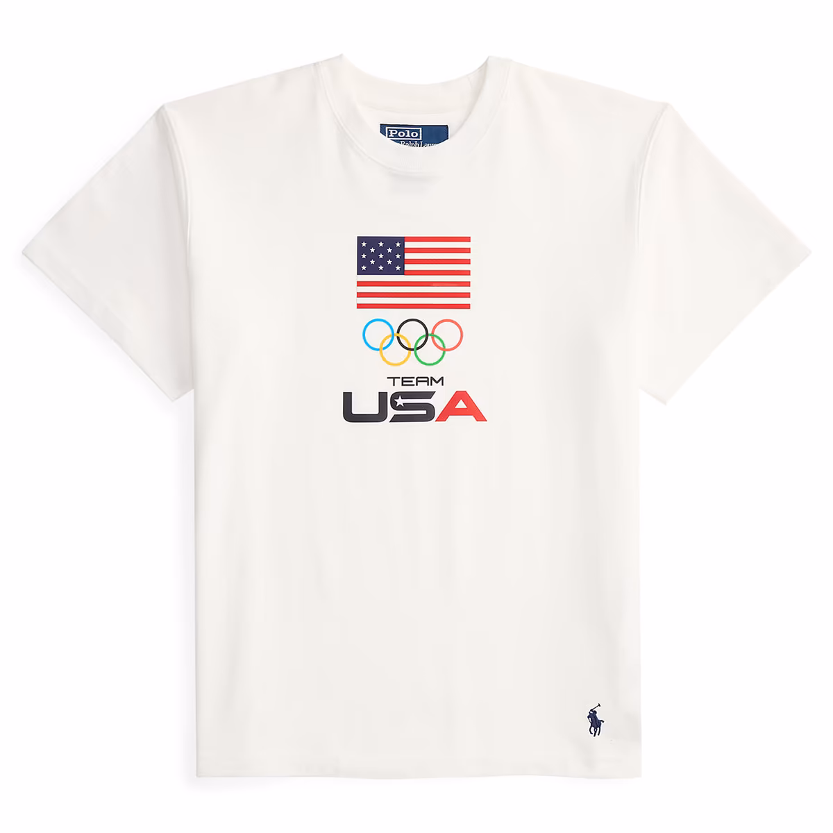 Women's Polo Ralph Lauren Team USA Cotton Jersey Tee