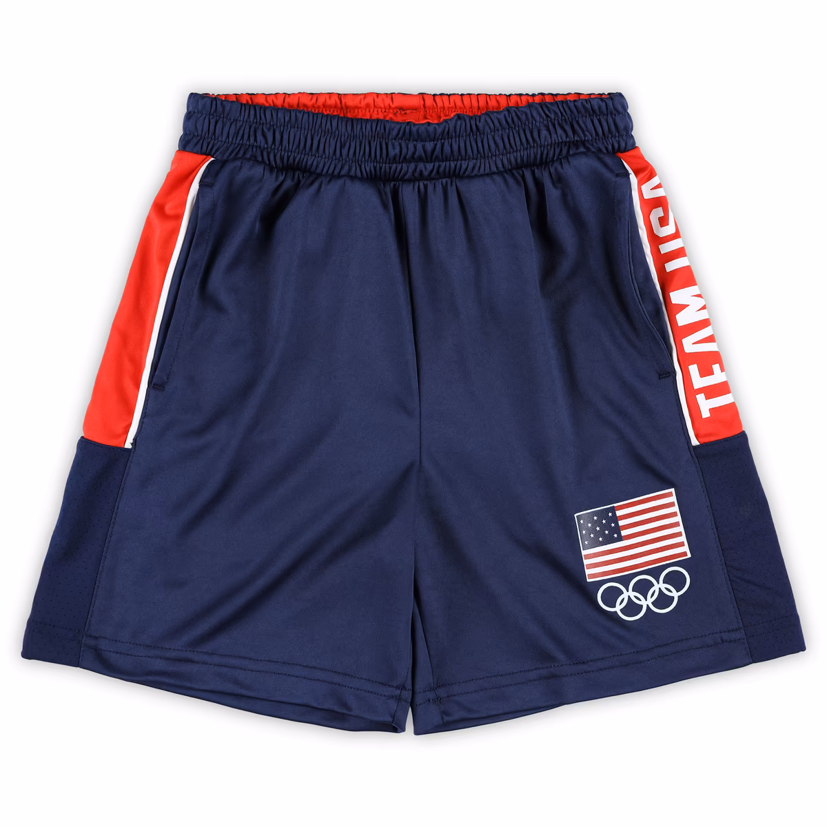 Preschool Navy Team USA Agility Shorts 6 Preschool Navy Team USA Agility Shorts