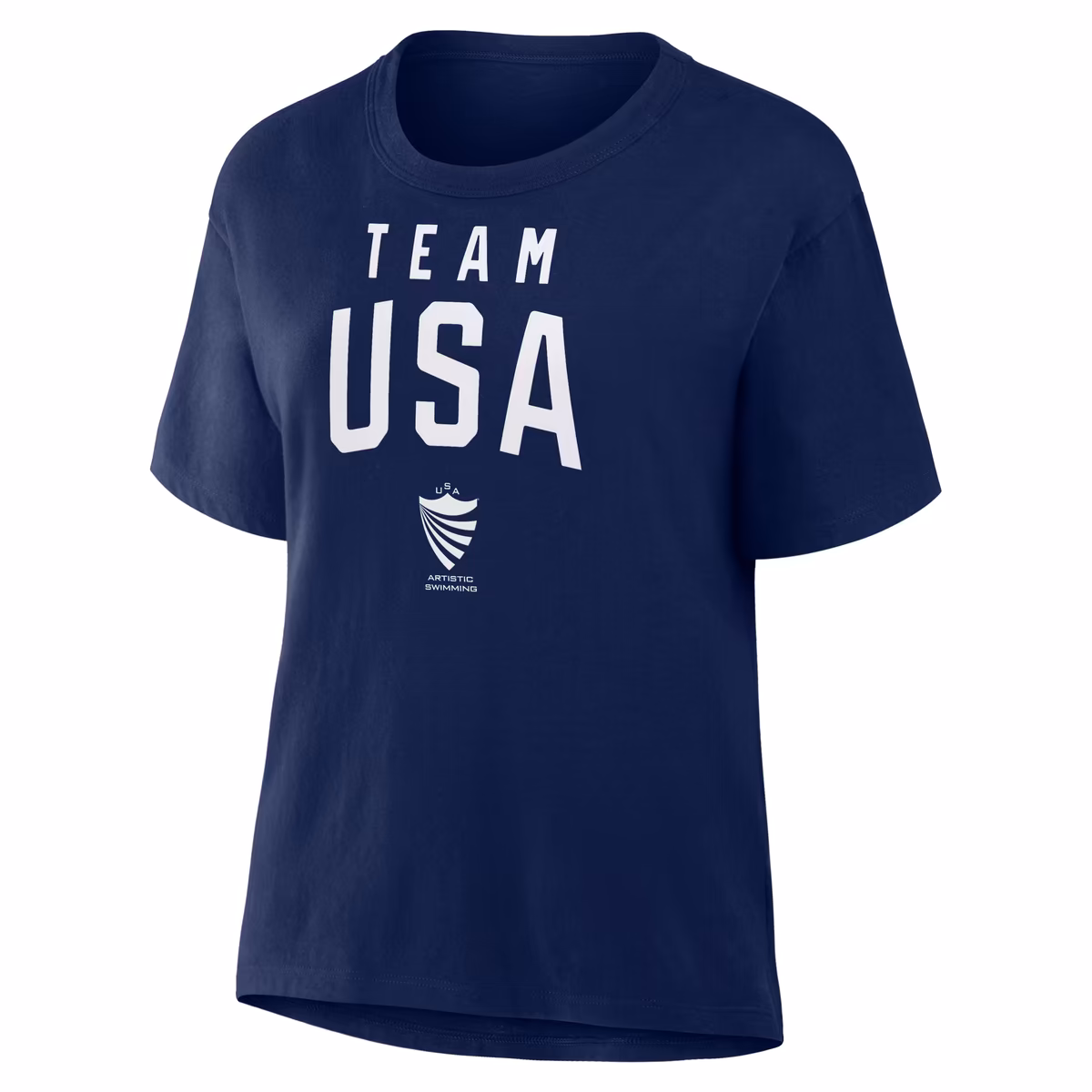 Women's Navy Team USA Summer Games Artistic Swimming T-Shirt 3 Women's Navy Team USA Summer Games Artistic Swimming T-Shirt