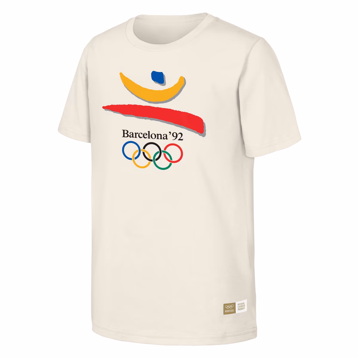 Men's Natural 1992 Barcelona Games Olympic Heritage T-Shirt 2 Men's Natural 1992 Barcelona Games Olympic Heritage T-Shirt