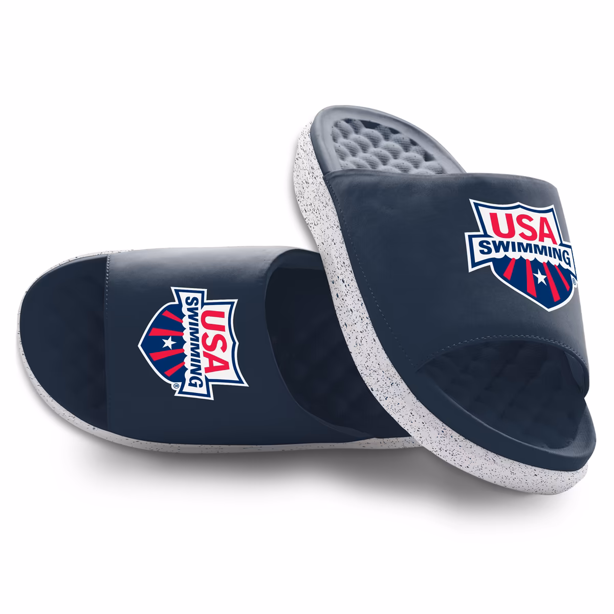 Unisex ISlide  USA Swimming Motive Slide Sandals