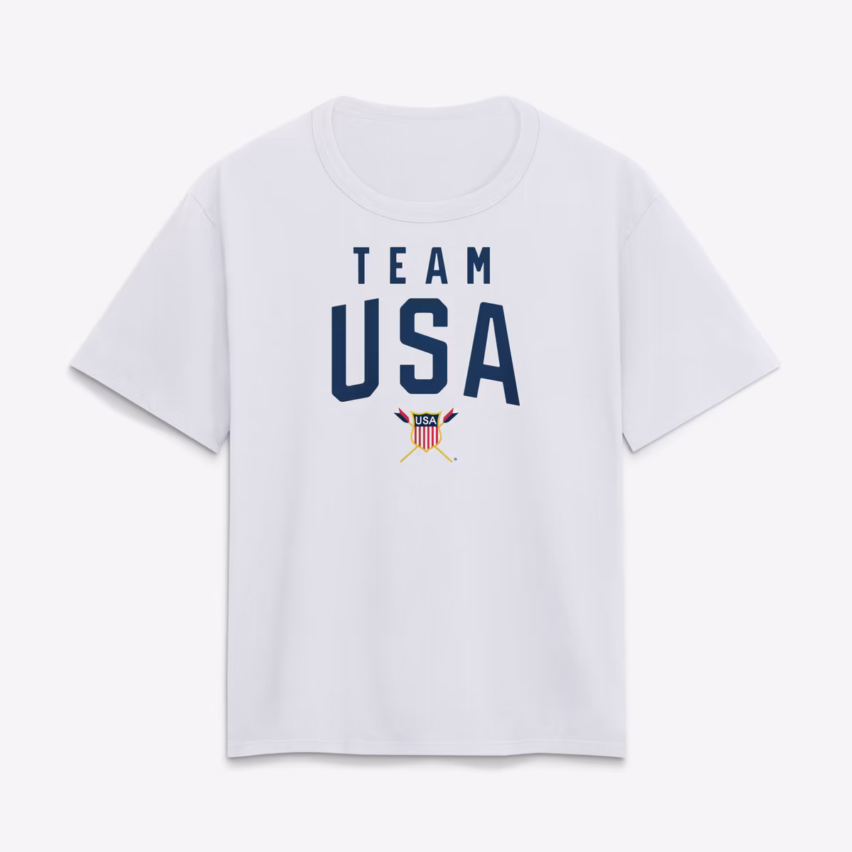 Women's White Team USA Summer Games Rowing T-Shirt 2 Women's White Team USA Summer Games Rowing T-Shirt